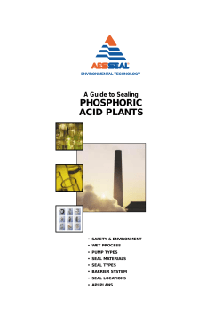 PHOSPHORIC ACID PLANTS