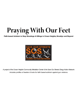 Praying With Our Feet - Center for Court Innovation