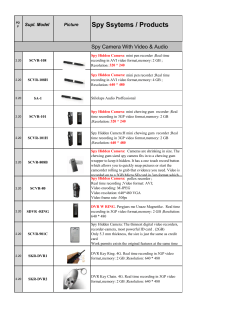 Spy Ssytems / Products - Shpresa