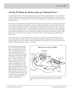 Activity B: Where do all the toxins go? (Internal View)