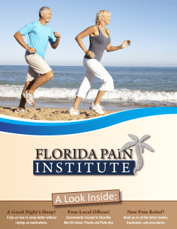 A Look Inside - Florida Pain Institute