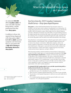 Sleep Apnea Rapid Response