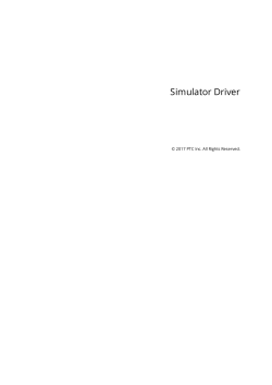 Simulator Manual