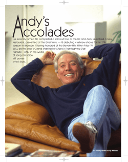 Andy Williams coupons - Branson Savings .Com
