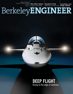 Fall 2013 - Berkeley Engineering - University of California, Berkeley