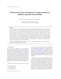 Effective Derivation of Similarity Transformations for Implicit