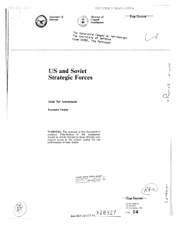 US and Soviet Strategic Forces