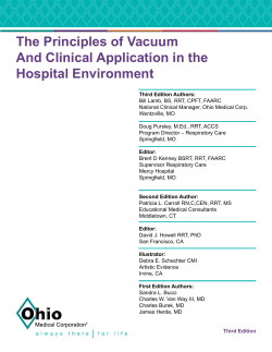 The Principles of Vacuum And Clinical Application in