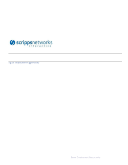 Equal Employment Opportunity - Scripps Networks Interactive Careers