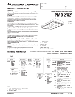 PMO 2`X2` - Acuity Brands