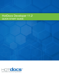 Install HotDocs Developer