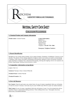 Calcium Fluoride