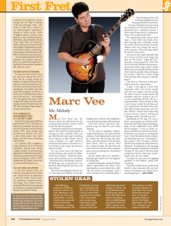Marc Vee - The Marc Vee Band
