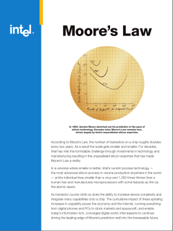 Moore`s Law