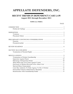 Seminar Handout - Appellate Defenders Inc.