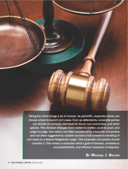 Choosing to Consent to a Magistrate Judge