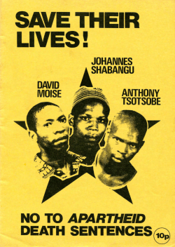 - Anti-Apartheid Movement