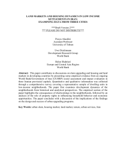 Tackling the issue of informal settlements remains a daunting task in