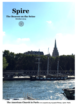 ACP_Spire_Oct2015 - The American Church in Paris