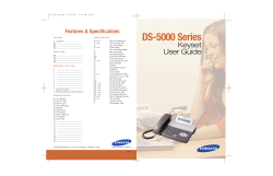DS 5000 Series User Guide - BCT Communication Systems Inc.