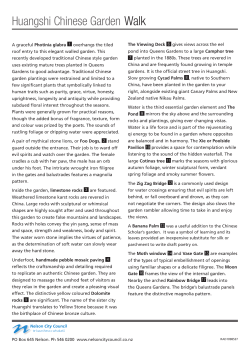 Huangshi Chinese Garden Walk