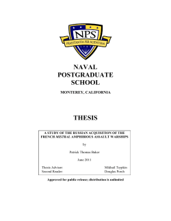 NAVAL POSTGRADUATE SCHOOL