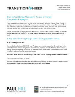 here - Transition to Hired