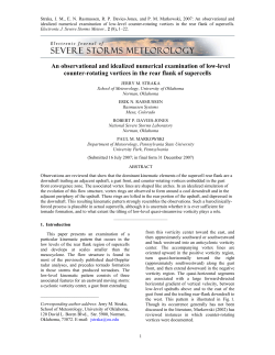 An observational and idealized numerical examination of low