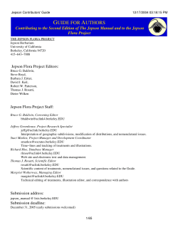 PDF version of the Guide - Jepson Herbarium