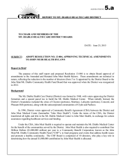 Approving - City of Concord, California