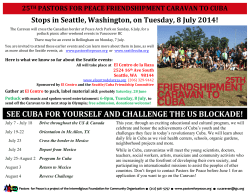 see cuba for yourself and challenge the us blockade!