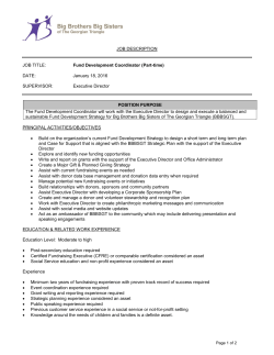 Match Support Specialist job description