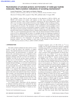 Neutralization of solvated protons and formation of noble
