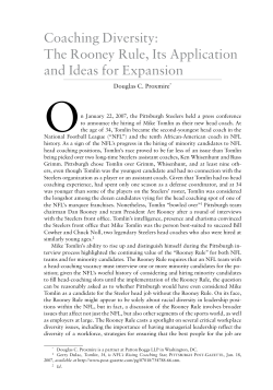 Coaching Diversity - American Constitution Society