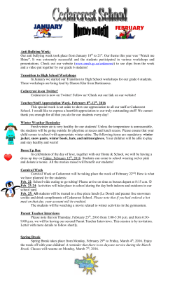 Anti Bullying Week: Our anti bullying week took place from