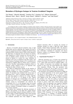 Retention of Hydrogen Isotopes in Neutron Irradiated Tungsten