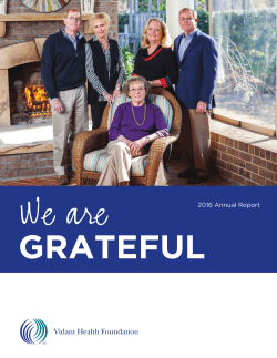 Our Annual Report