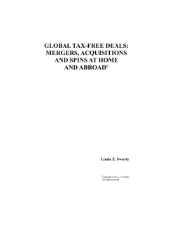 Global Tax-Free Deals