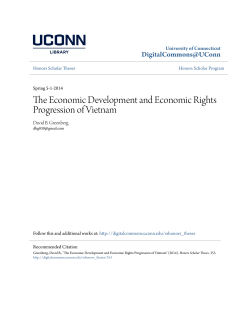 The Economic Development and Economic Rights Progression of