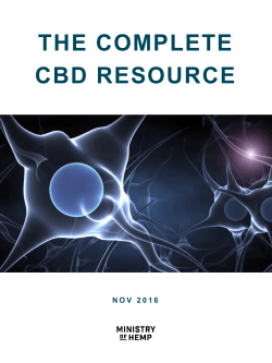THE COMPLETE CBD RESOURCE