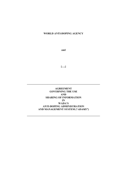 Agreement for the Sharing of Information (PDF 427.91 KB)