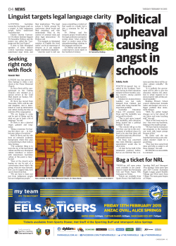Political upheaval causing angst in schools