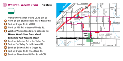 Warren Woods Trail 16 Miles