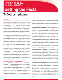Getting the Facts - Lymphoma Research Foundation