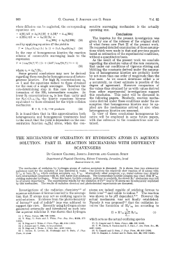 The Mechanism of Oxidation by Hydrogen Atoms in Aqueous
