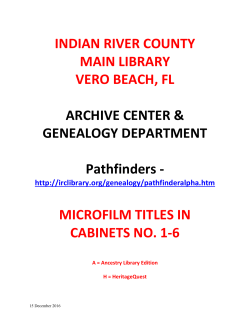 INDIAN RIVER COUNTY MAIN LIBRARY VERO BEACH, FL