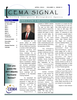 cema signal - Chatham Emergency Management Agency