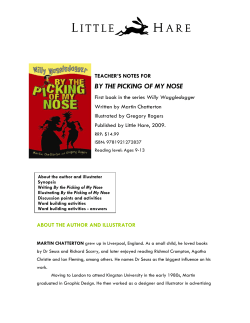 by the picking of my nose - HarperCollins Children`s Books