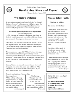 Martial Arts News and Report