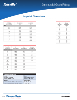 Imperial DimensionsD40&ndash;D41